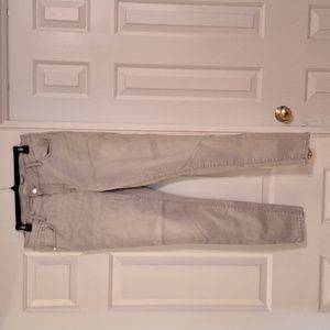 Grey Old Navy Rockstar Super Skinny Jeans Sz 14